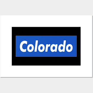 Colorado Box Logo Posters and Art